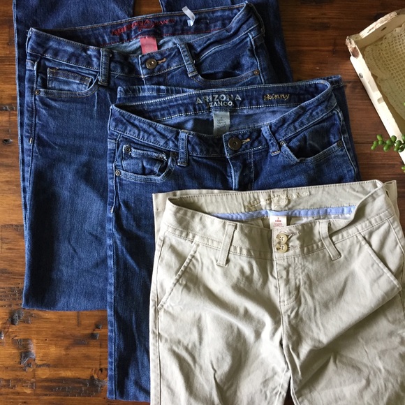 Arizona Jean Company Denim - Arizona jeans and kaki pants size 3